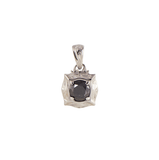 Black Diamond Pendant Small 14K Gold (YG, RG, WG)