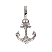 Small Anchor Pendant Silver
