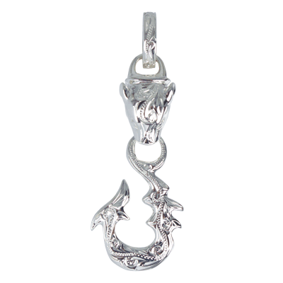 Panther Fish Hook Silver