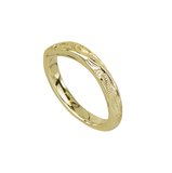 Calm Wave Ring 14K Yellow Gold