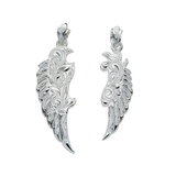 Angel Wing Pair Pendant Silver