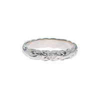 Barrel Pinky Ring Silver