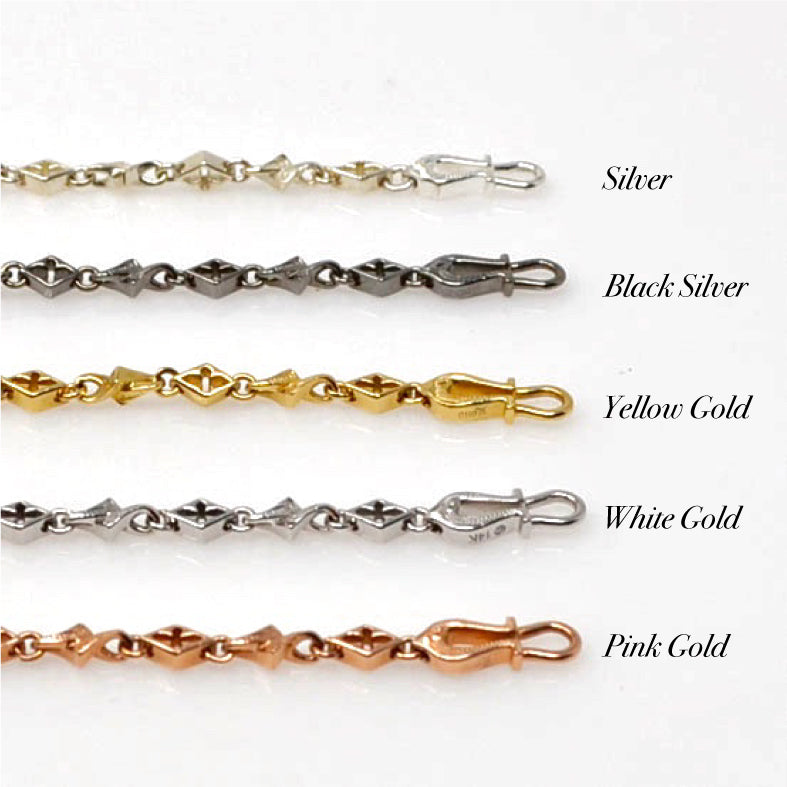 Design Chain White Gold