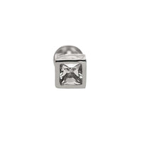 Cubic Zirconia Earring Silver