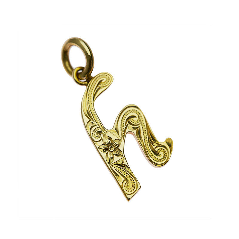 Load image into Gallery viewer, Initial Pendant H Small *SALE*
