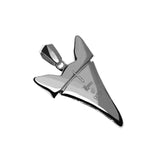 Shark Tooth Pendant Silver