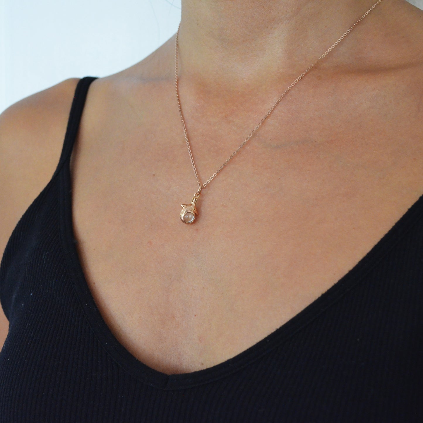 Dolphin Pendant Pink Gold*SALE*