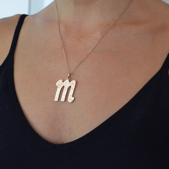 Load image into Gallery viewer, Initial Pendant M Large *SALE*
