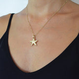 【Online Limited Item】 Starfish Pendant Yellow Gold*SALE*