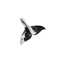 Whale Tail Pendant Silver