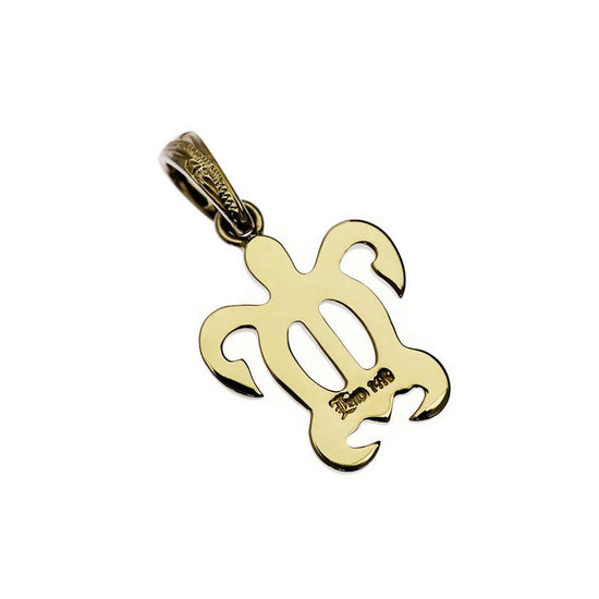 Load image into Gallery viewer, Honu Pendant Yellow Gold
