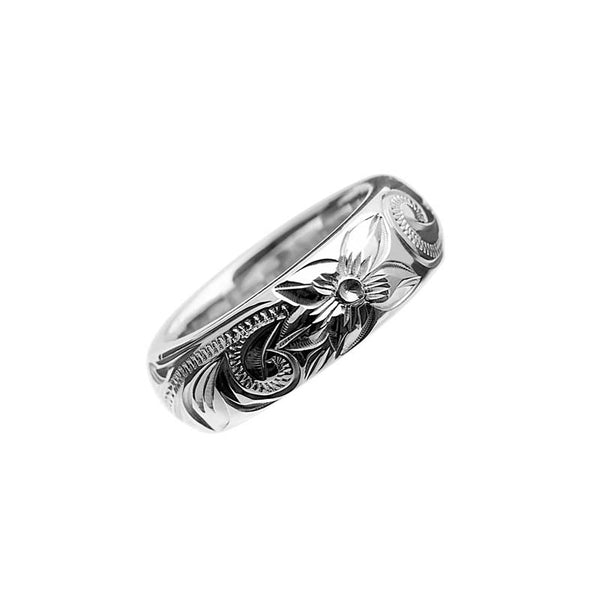 Barrel Ring Silver