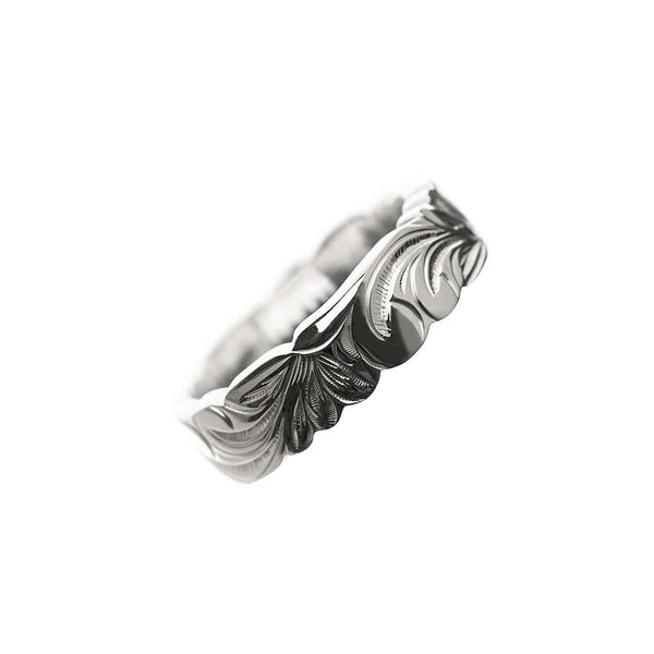 Kinolau Ring Silver 6mm Flat