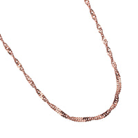 Singapore Chain Rose Gold